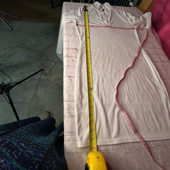 BOOHOO RIB KNIT MINI DRESS Sz 8 - Picture 9 of 10